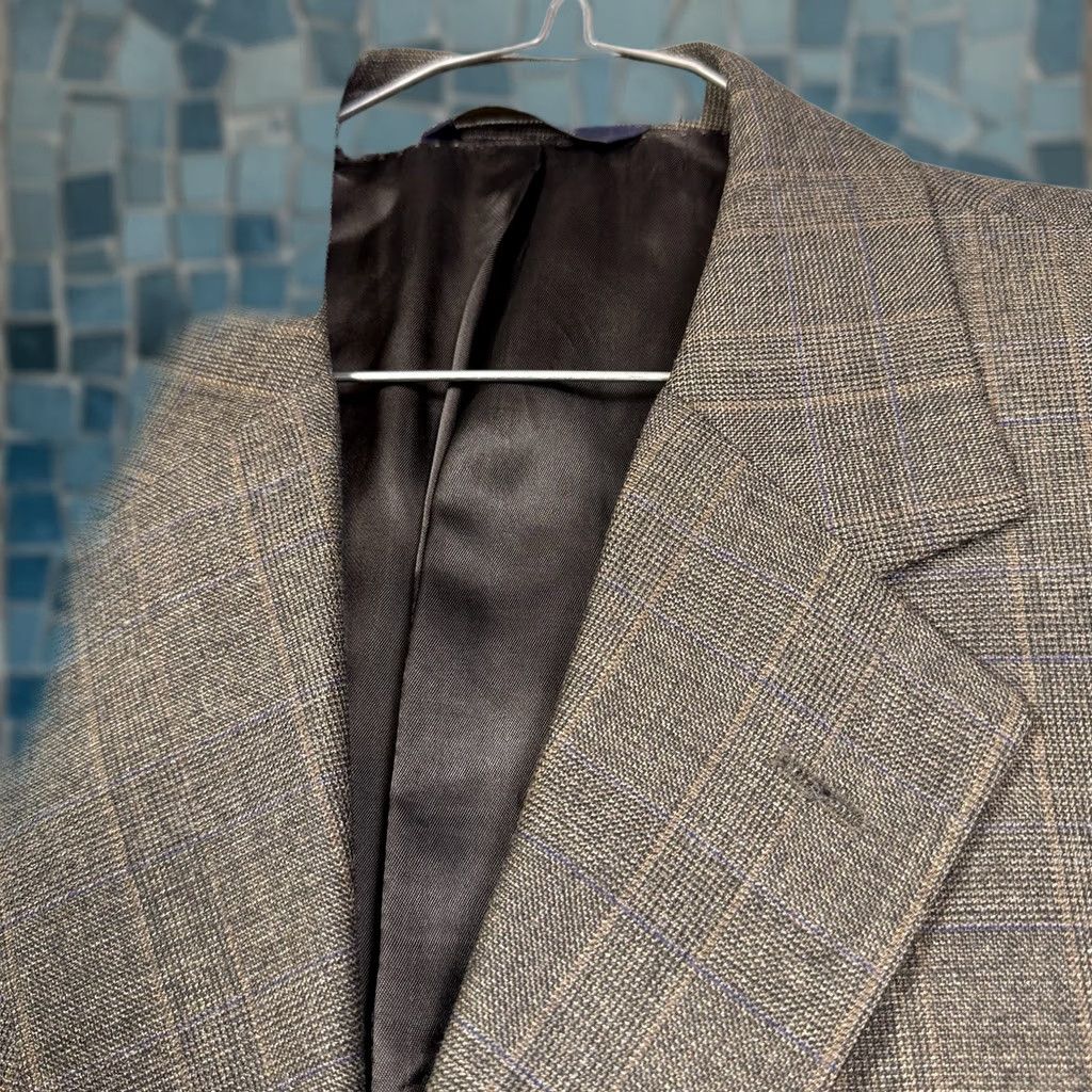 Brooks Brothers Brooks Brothers 346 2 Piece Suit Men 43R 36x31 Wool Stretch Blazer Slacks Set Shirt? Wait Size 46R - 1 Thumbnail