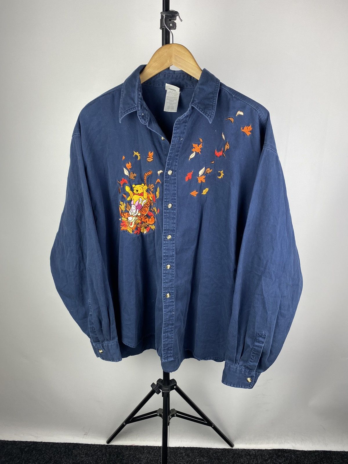 Cartoon Network × Disney × Vintage 🔥VNTG DISNEY WINNIE the POOH Over Shirt Mens xlarge Rare Size US XL / EU 56 / 4 - 1 Thumbnail