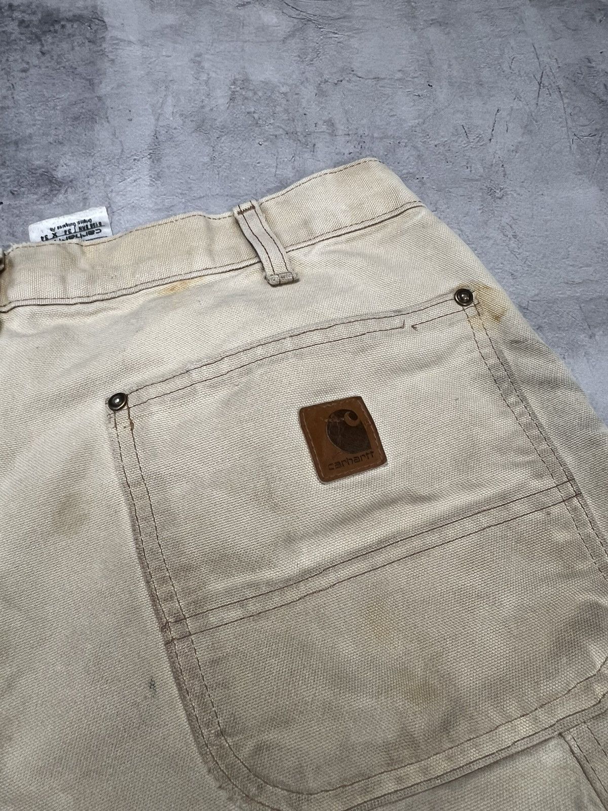 Carhartt × Vintage vintage carhartt double knee carpenter pants 34x34 Size US 34 / EU 50 - 6 Thumbnail