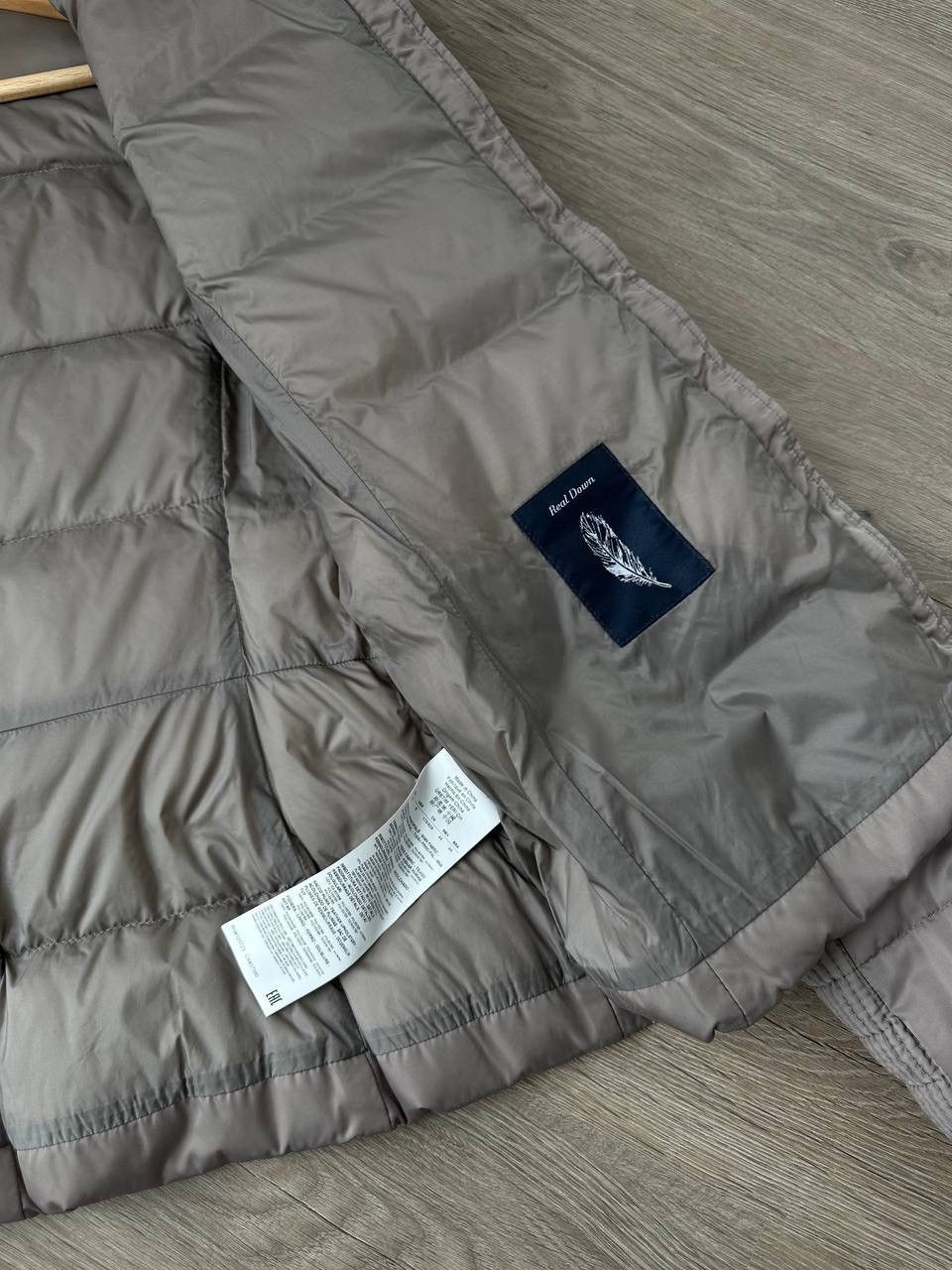 Armani × Vintage Vintage Japanese Armani Jeans Hooded Down Puffers Jacket Size S / US 4 / IT 40 - 10 Thumbnail