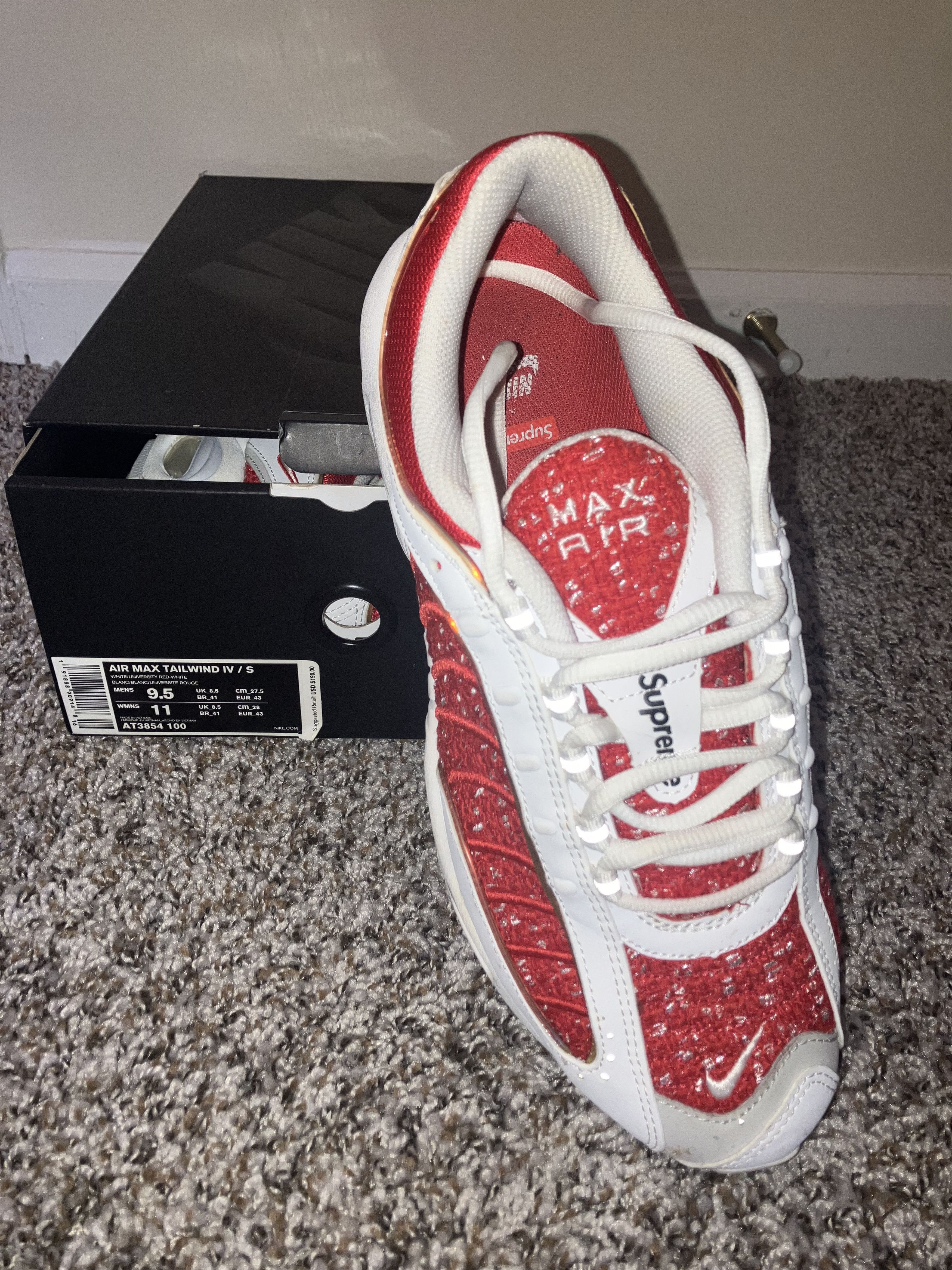 Supreme Air Max Tailwind IV S