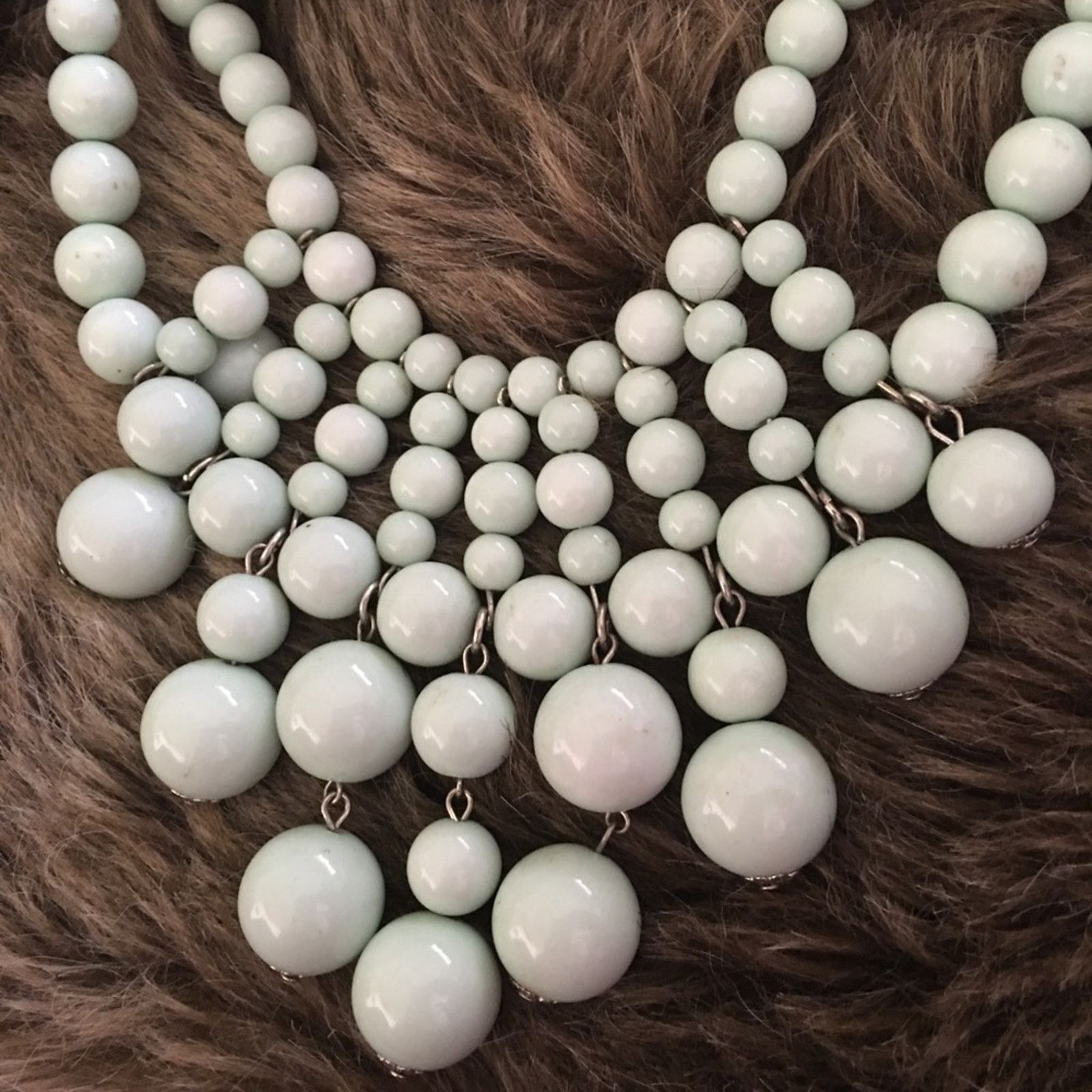 Jewelry Simple Addiction powder blue beaded necklace Size ONE SIZE - 6 Thumbnail