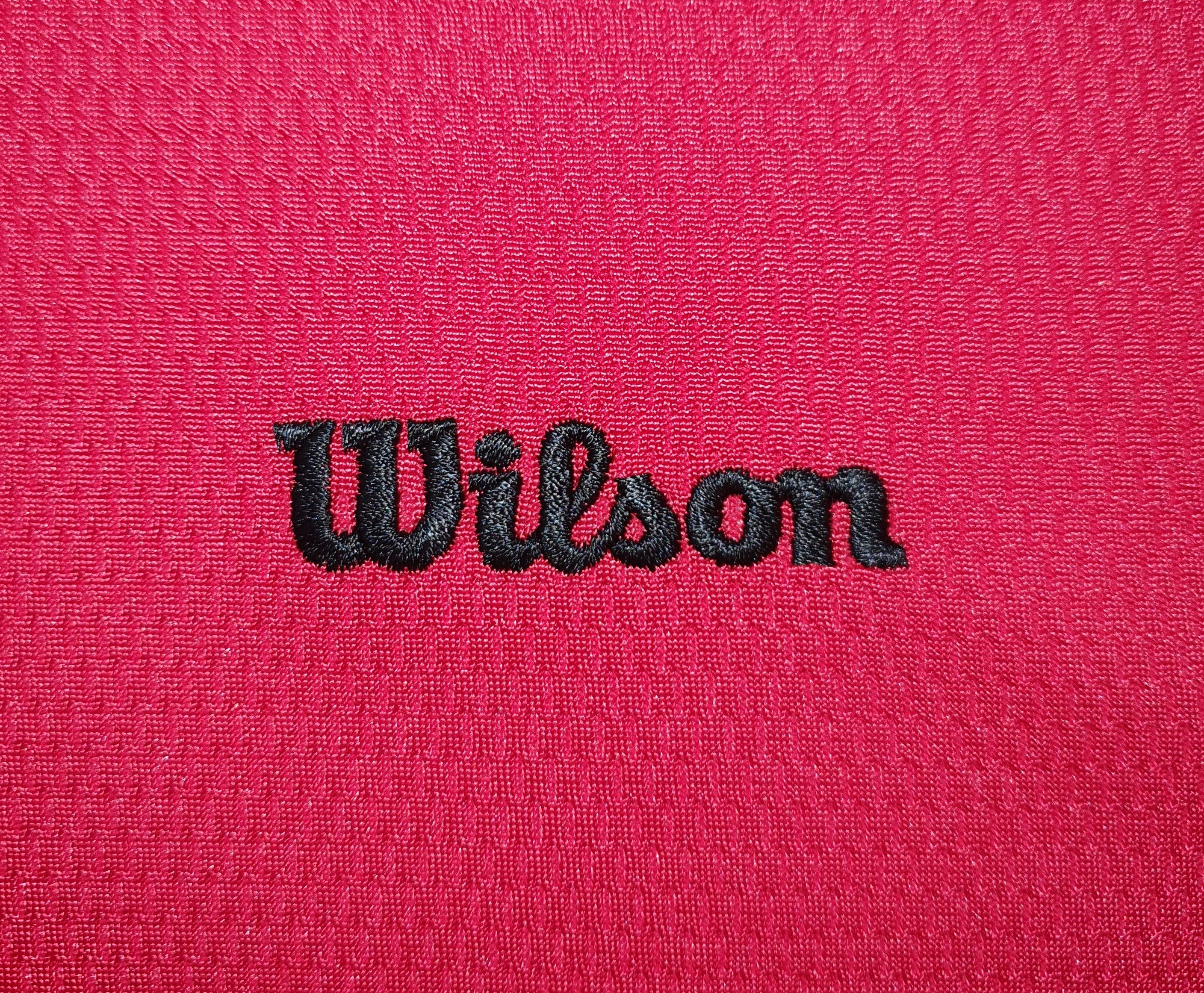 Vintage × Wilson WILSON Side Tape Sport 1990s Short Sleeve Jersey size S-M Size US S / EU 44-46 / 1 - 4 Thumbnail