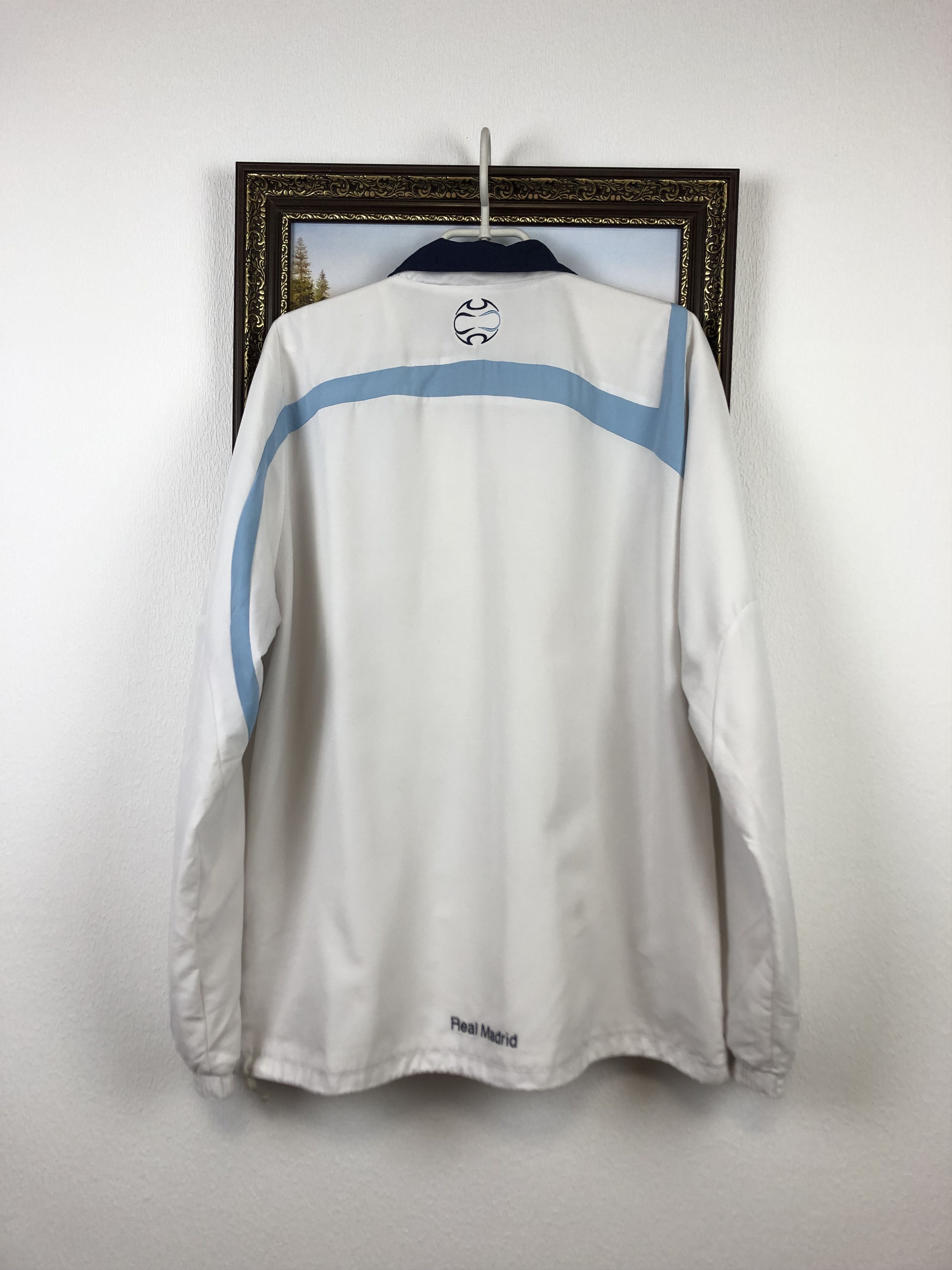 Adidas Vintage Real Madrid Football Jacket Soccer Track Top Rare Size US L / EU 52-54 / 3 - 19 Thumbnail