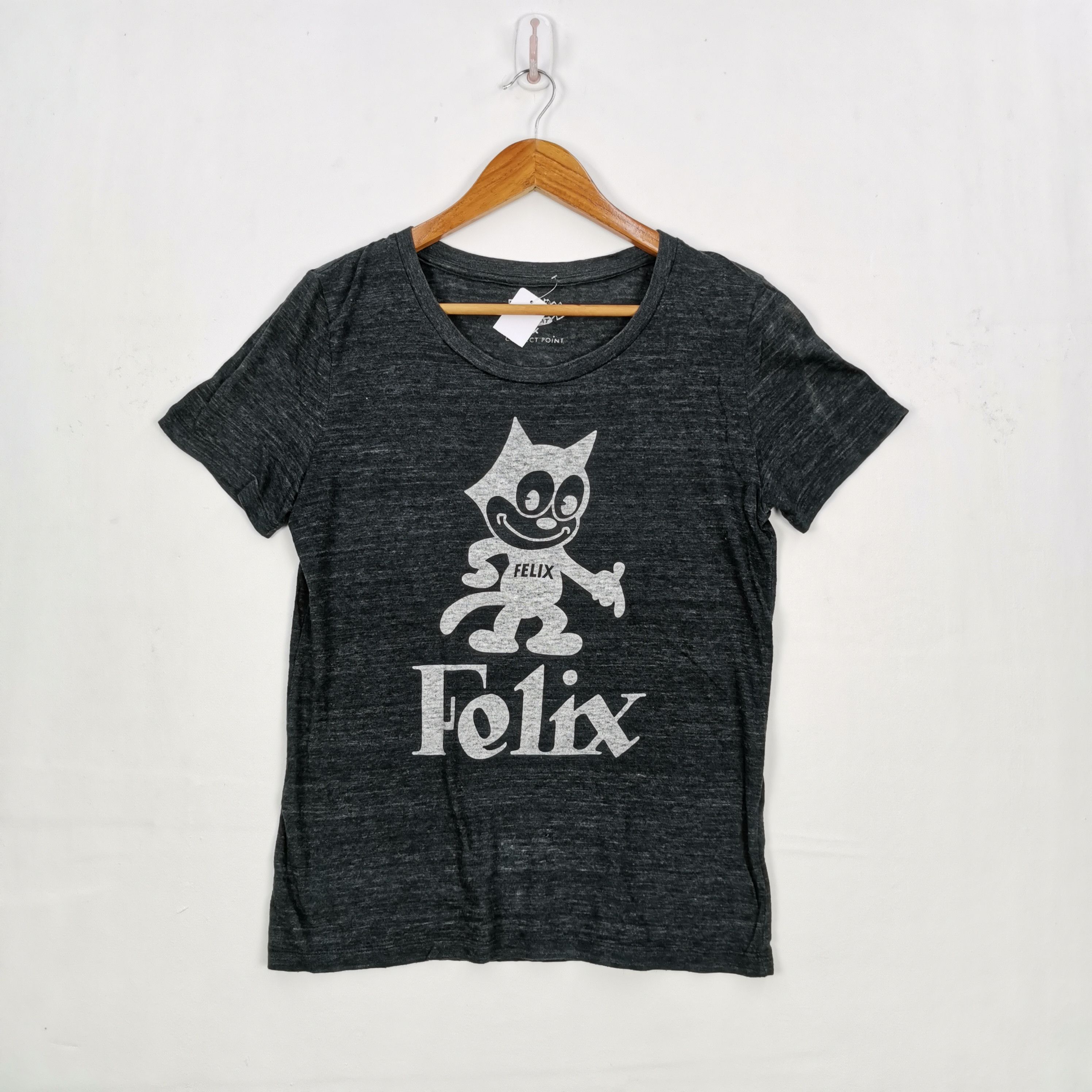 Cartoon Network Vintage Y2K Felix The Cat T-Shirt Cartoon Anime Movies Tee Size XS / US 0-2 / IT 36-38 - 2 Thumbnail