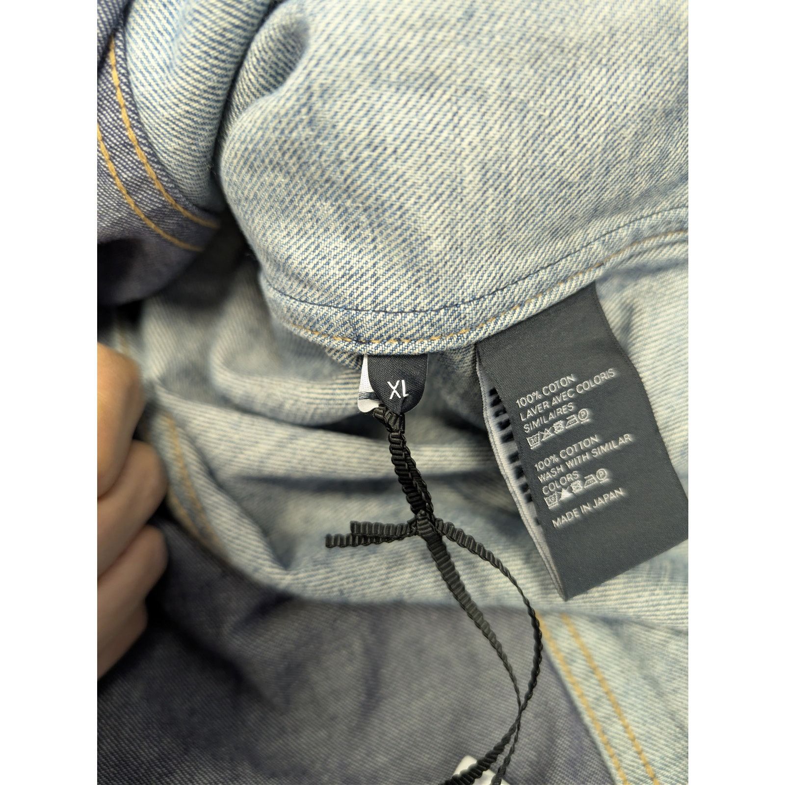 Celine o1rshd1 Denim Western Shirt in Blue Size US XL / EU 56 / 4 - 17 Thumbnail