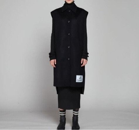 Marni o1f1d3z0326 Coat in Black Size L / US 10 / IT 46 - 2 Thumbnail