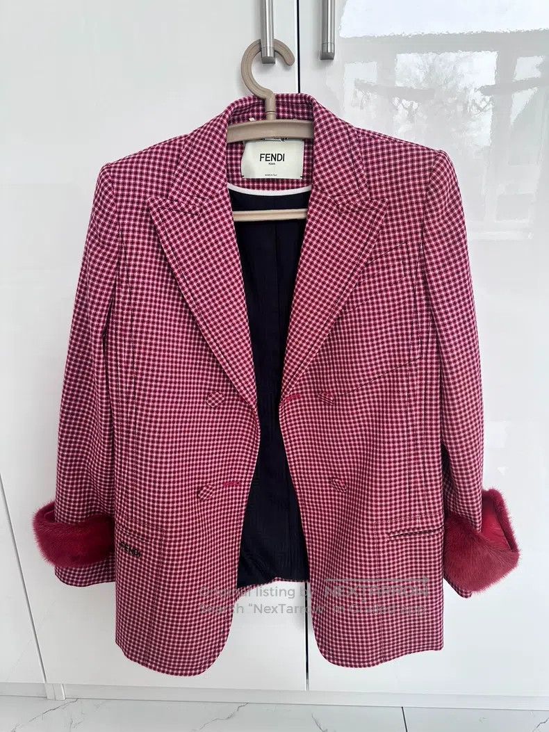 Fendi Fendi Checked Suit Size M / US 6-8 / IT 42-44 - 1 Thumbnail