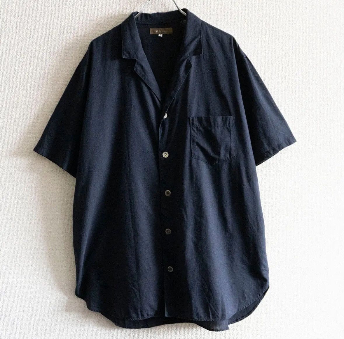 Yohji Yamamoto Yohji Yamamoto 1990s Short Sleeve Shirt Size US L / EU 52-54 / 3 - 1 Thumbnail