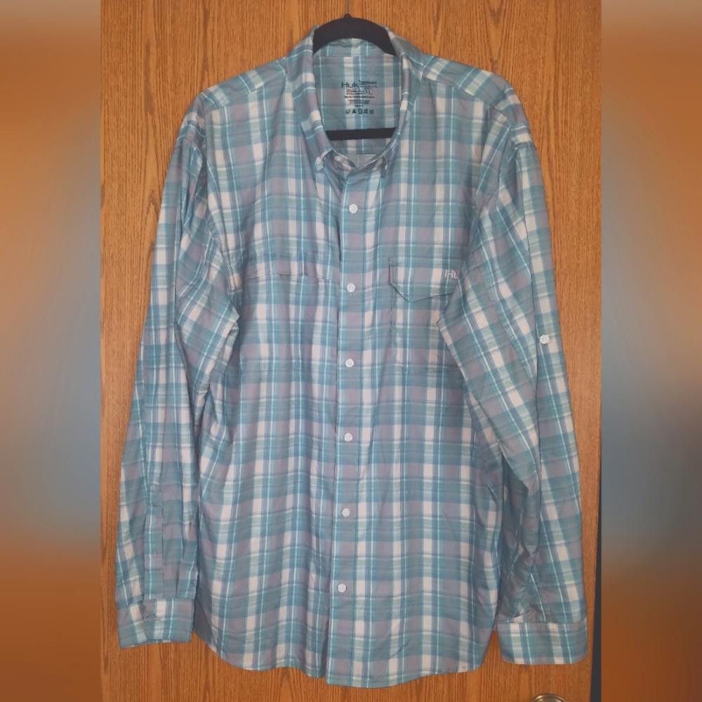 Designer Huk Sports Shirt Size XL Size US XL / EU 56 / 4 - 1 Thumbnail