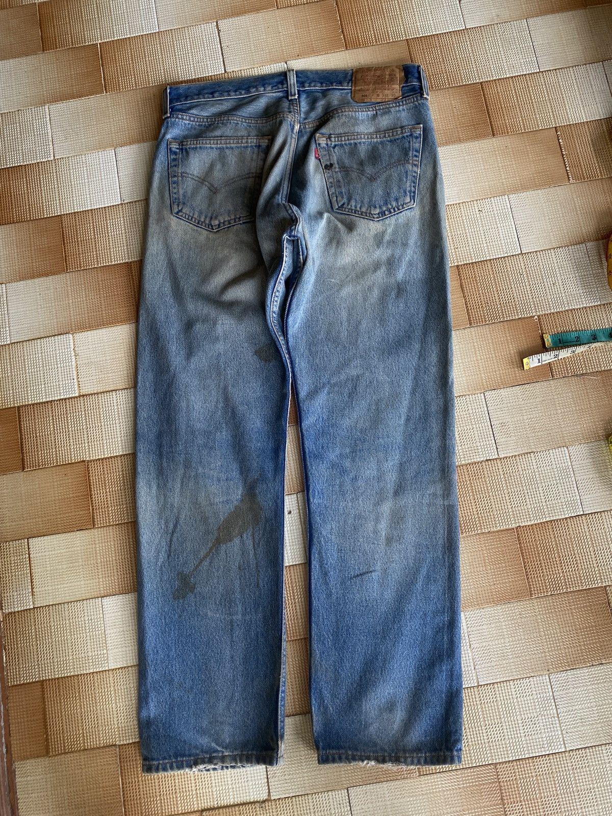 Levi's Vintage Clothing × Vintage Vintage 90’s levis 501 denim Size US 33 - 3 Thumbnail