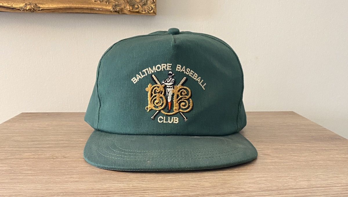 Vintage 90’s Baltimore Baseball Throwback Snap Back Hat Cap