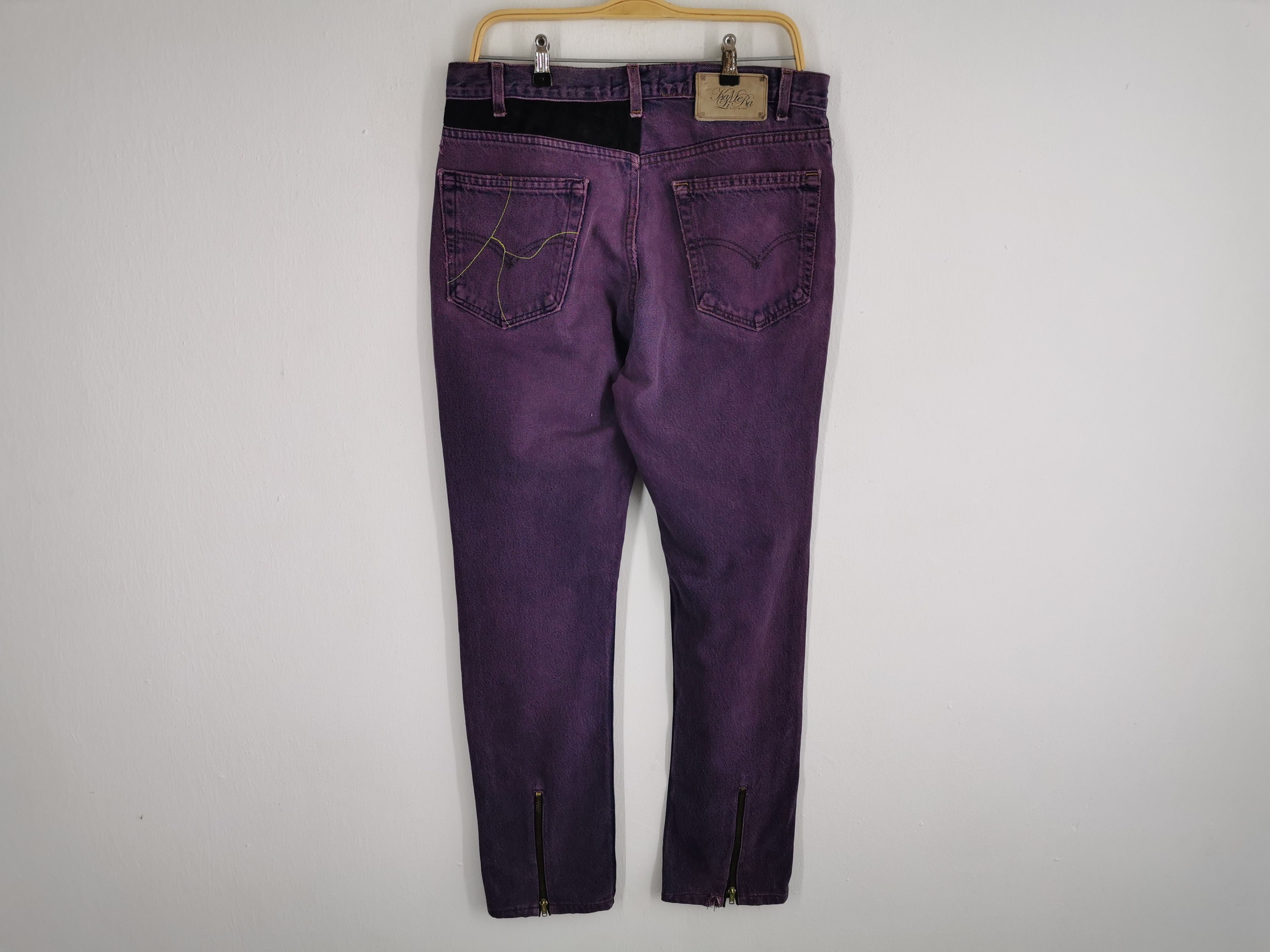 Levi's Kalimera X Levis Vintage 90's Custom Denim Jeans Size L Size US 33 - 3 Thumbnail