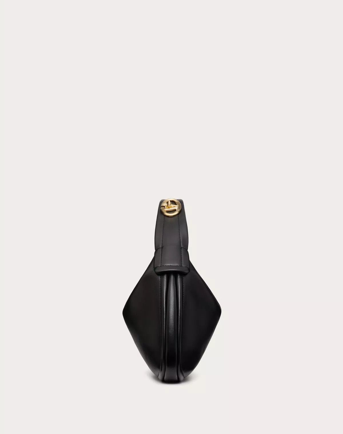 Valentino oc11z0725 Size:OS/ Small Go-Hobo Bag in Black Size ONE SIZE - 4 Thumbnail