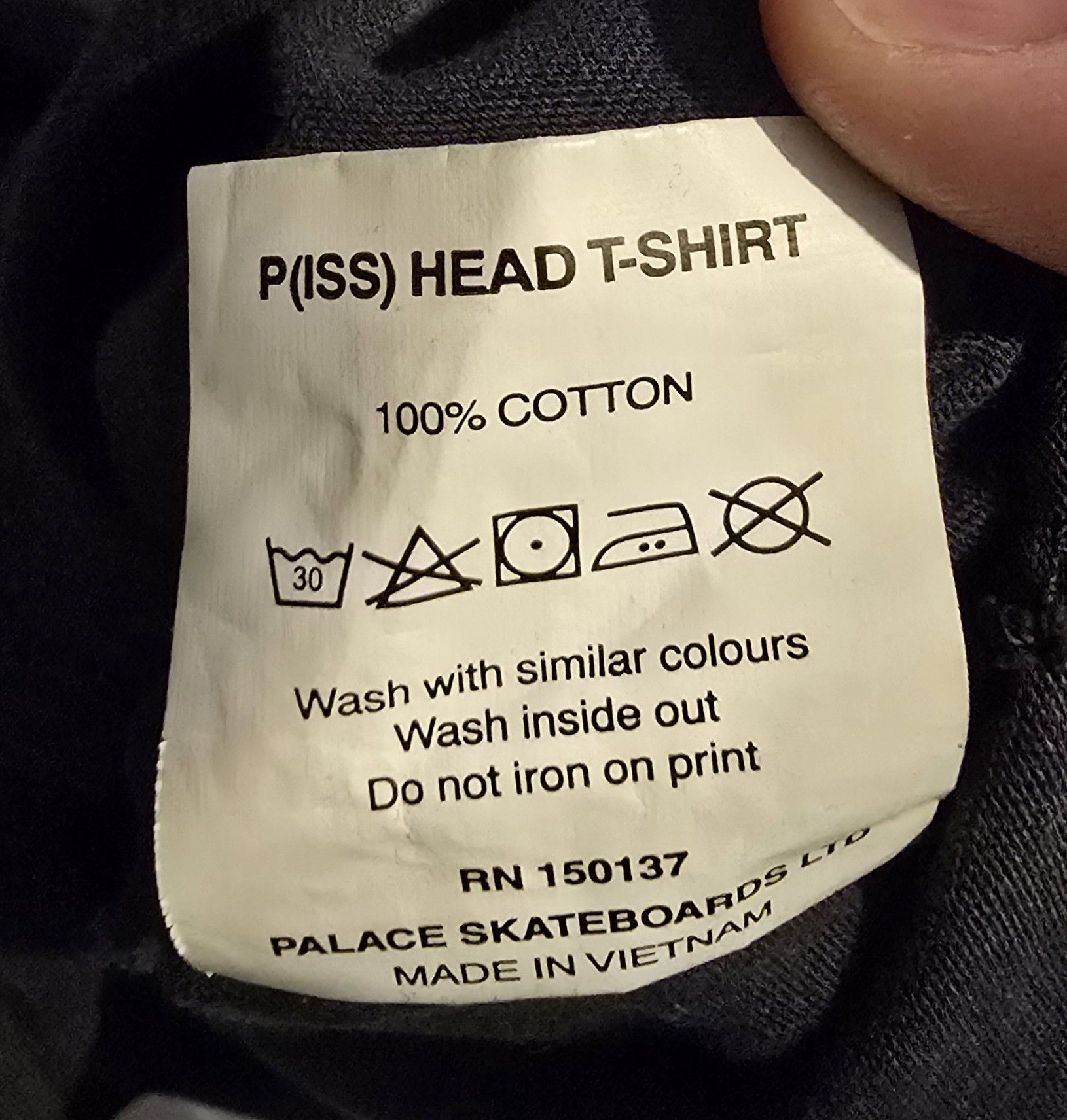 Palace Piss Head Tee Size US L / EU 52-54 / 3 - 2 Thumbnail