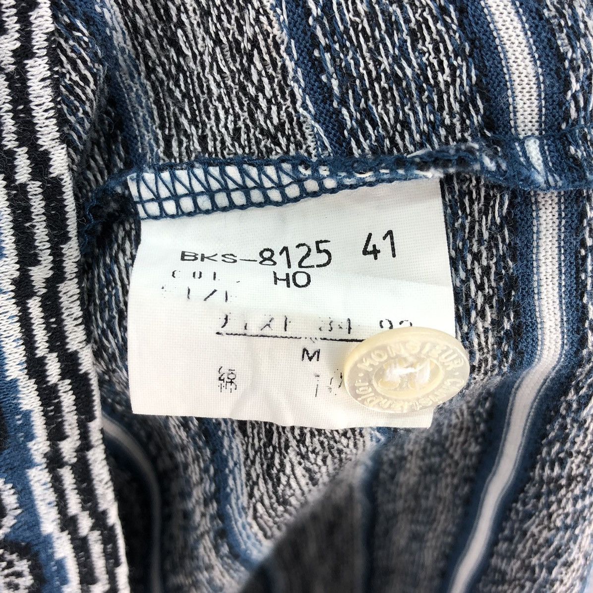Christian Dior Monsieur Vintage 90's Christian Dior Monsieur Striped Polo T-Shirt Size US M / EU 48-50 / 2 - 15 Thumbnail