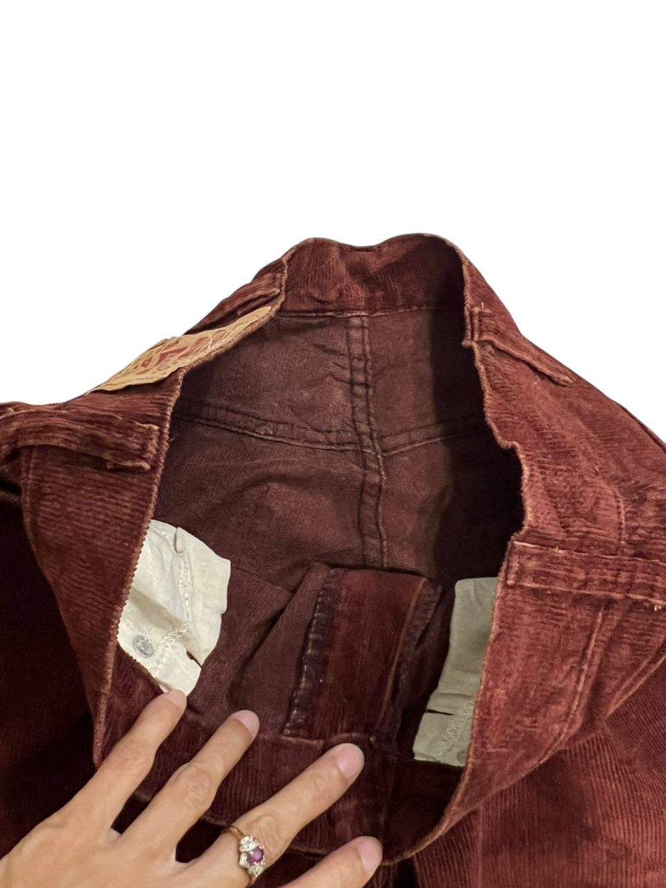 Levi's × Vintage Vintage 1970’s Levis 517 Flare Corduroy Pants Size US 30 / EU 46 - 8 Thumbnail