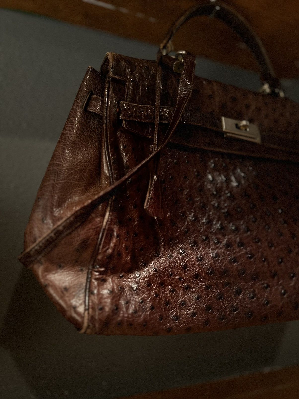 SoSo RARE SISO Early 2000's BIRKIN Style Kelly Bag Size ONE SIZE - 5 Thumbnail