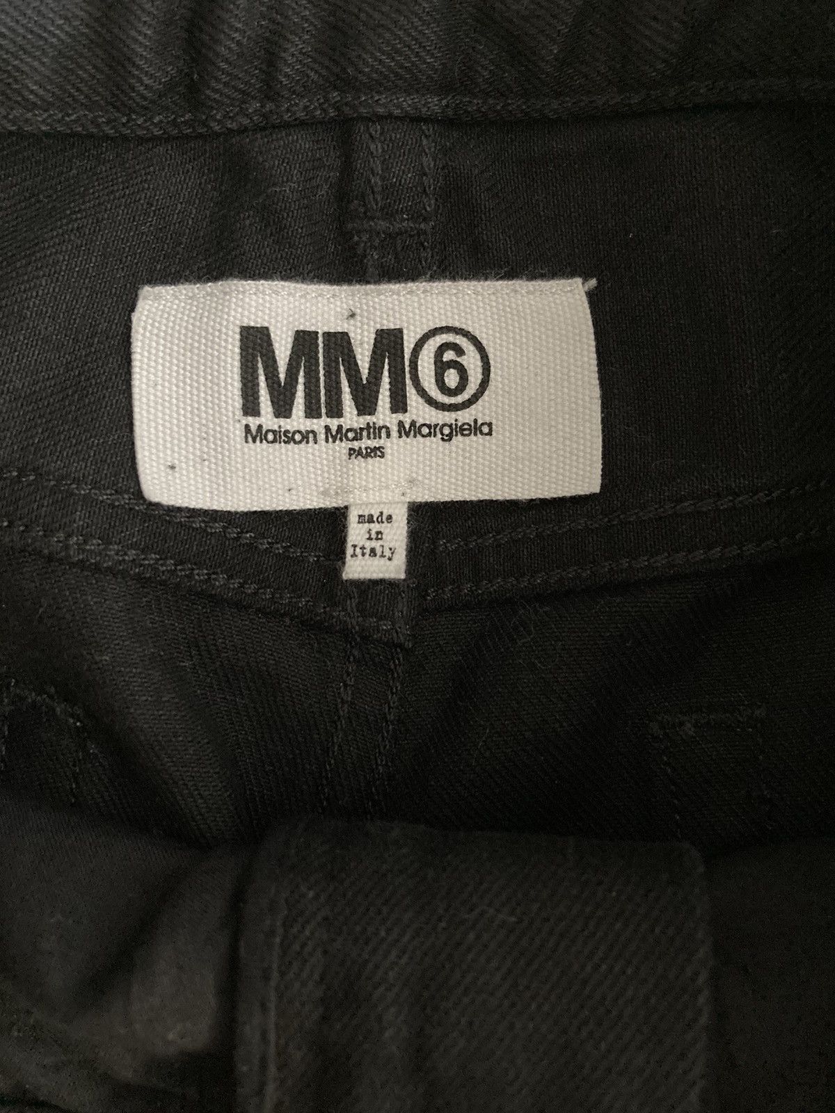 Maison Margiela FW15 MM6 Maison Margiela Black Jeans Size US 31 - 6 Thumbnail