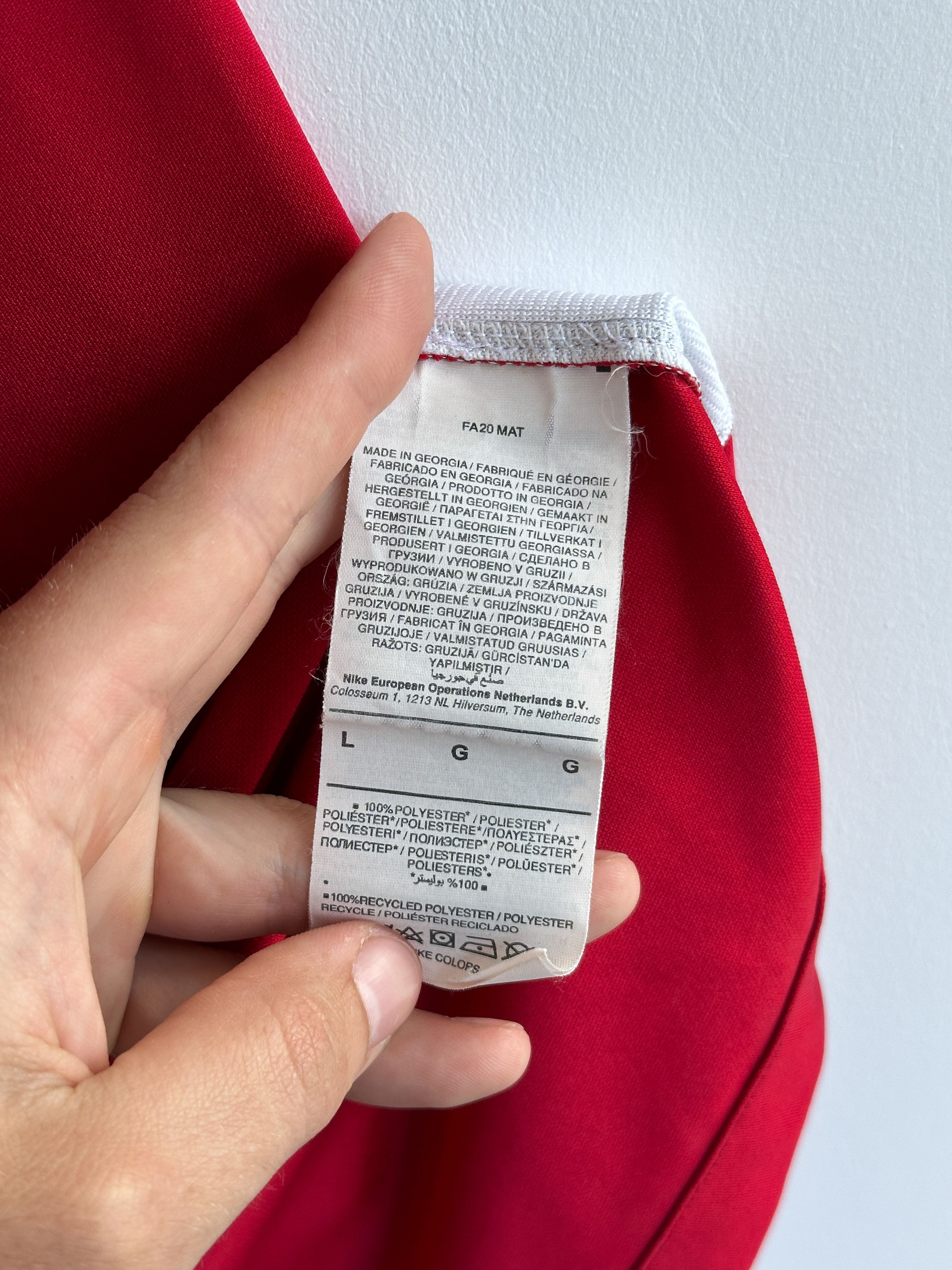 Nike Liverpool FC Nike 2020 2021 Home Soccer Jersey Kit Tee Size US L / EU 52-54 / 3 - 7 Thumbnail