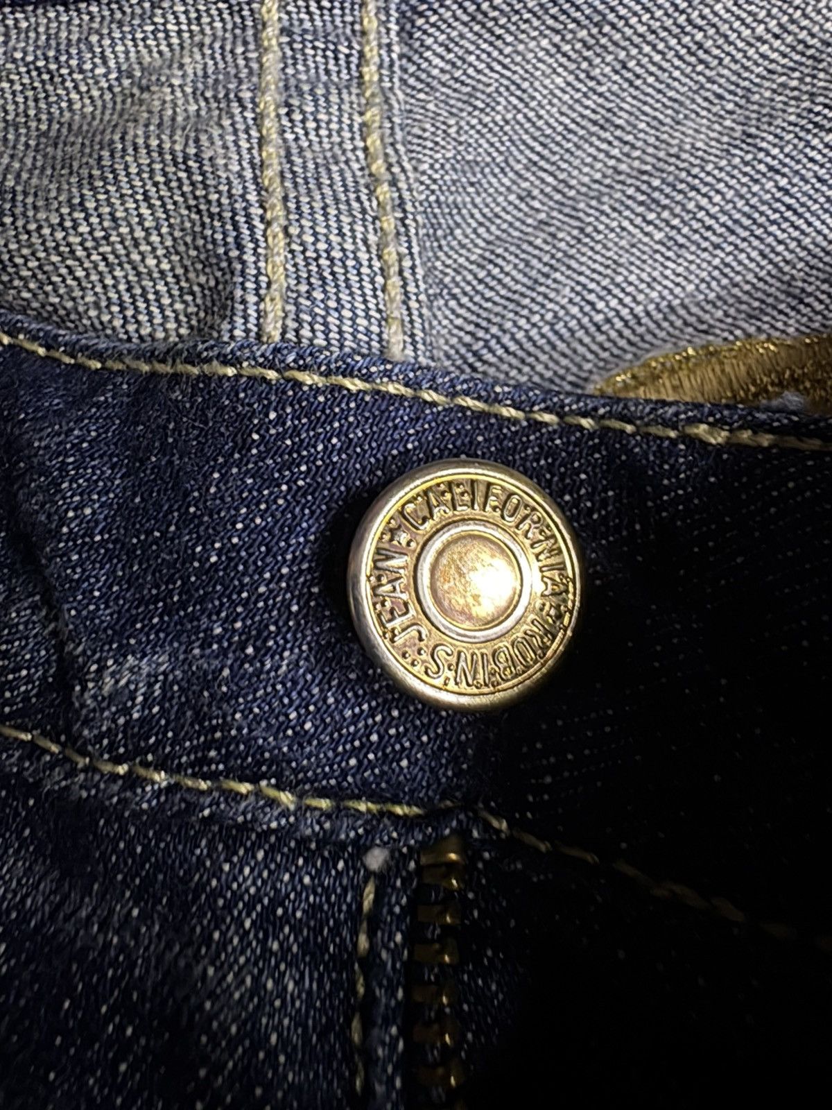 Robins Jeans 🔥Vtg ROBIN’S JEANS Gemstone Studded Flare Jeans Made In USA Size US 34 / EU 50 - 10 Thumbnail