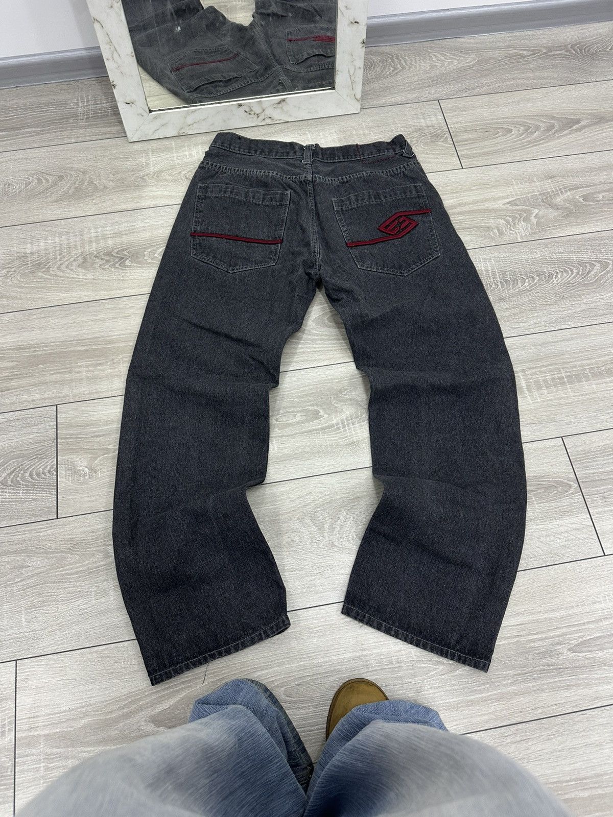 Enyce Enyce Skate Y2K Wide Baggy Jeans Size US 32 / EU 48 - 2 Thumbnail