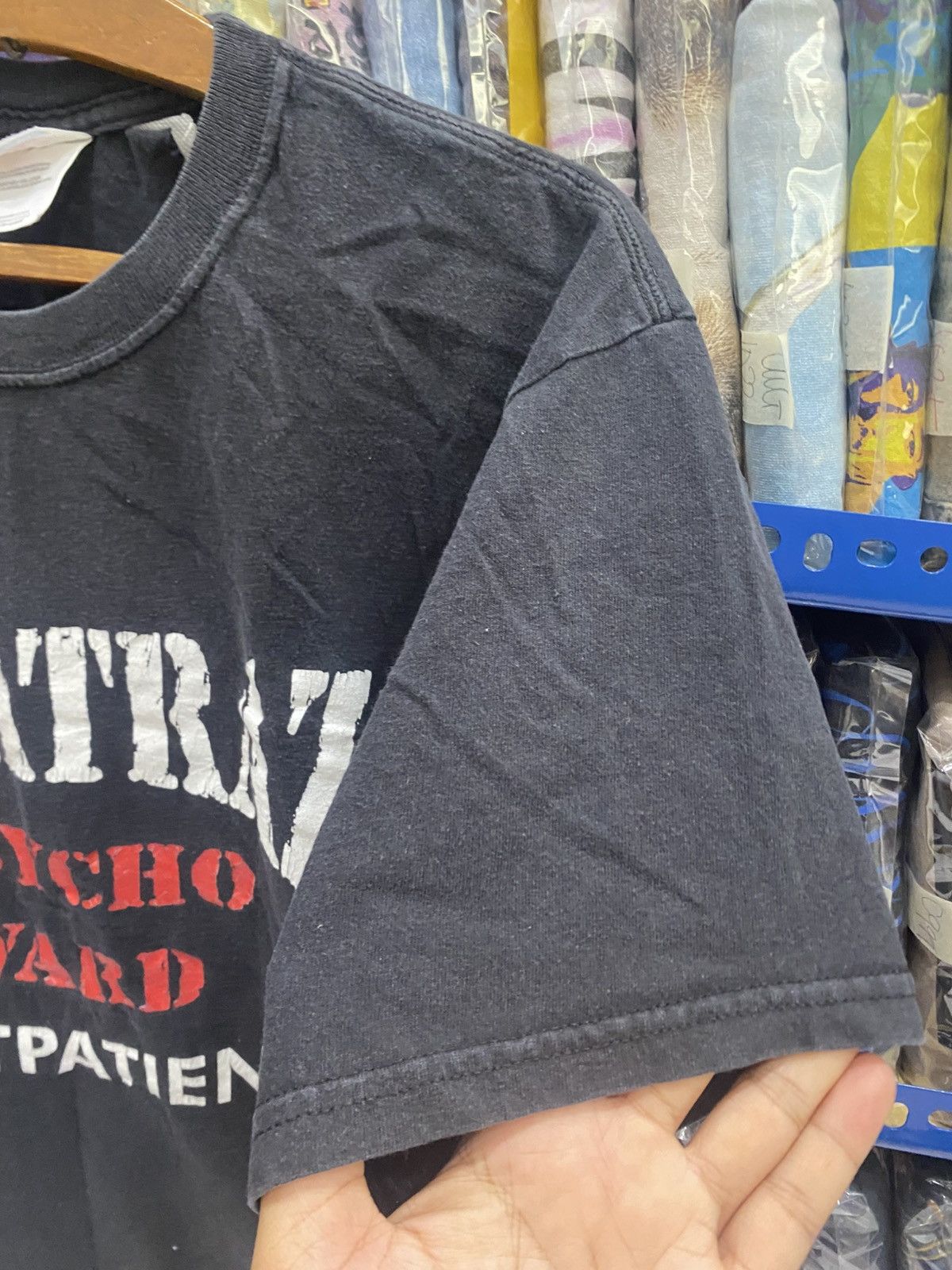Vintage ALCATRAZ PSYCHO WARD OUTPATIENT TEES Size US M / EU 48-50 / 2 - 5 Thumbnail