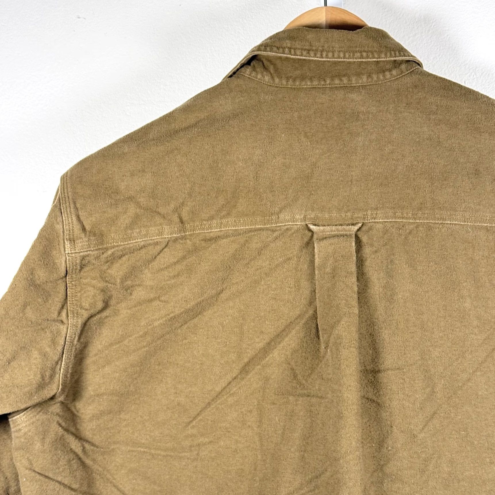 Vintage VINTAGE Woolrich Shirt Brown Plaid Long Sleeve Button-Down Mens Large Size US L / EU 52-54 / 3 - 5 Thumbnail