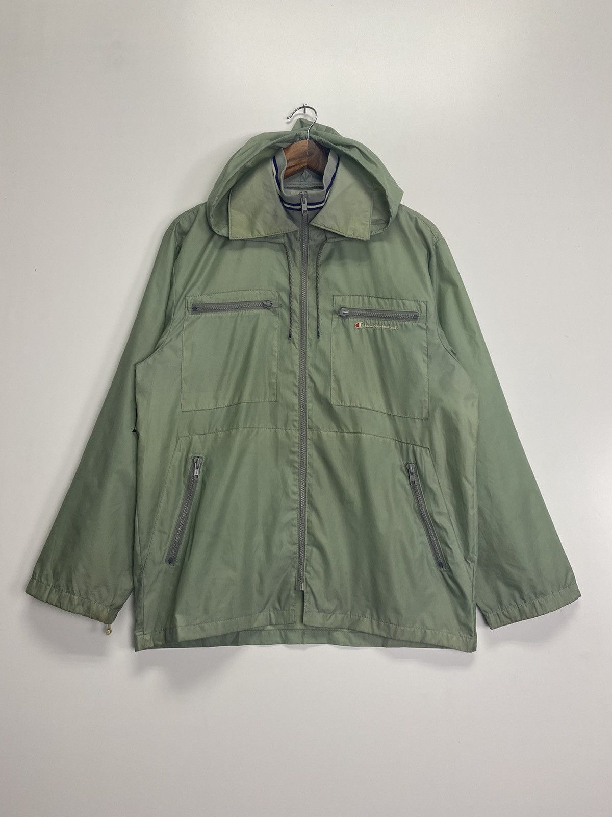 Champion × Vintage Vintage Champion Product Windbreaker Size US M / EU 48-50 / 2 - 2 Thumbnail