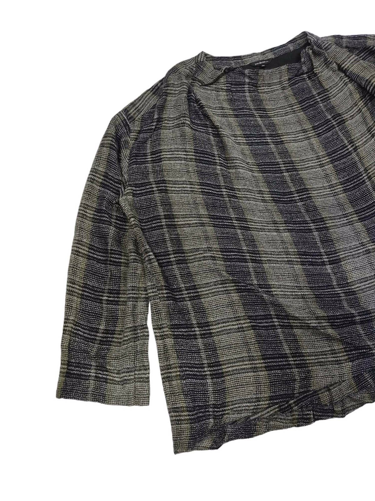 Japanese Brand × Pas de Calais × Vintage Vintage Pas De Calais Wool Viscose Classic Check Blouse Size L / US 10 / IT 46 - 4 Thumbnail