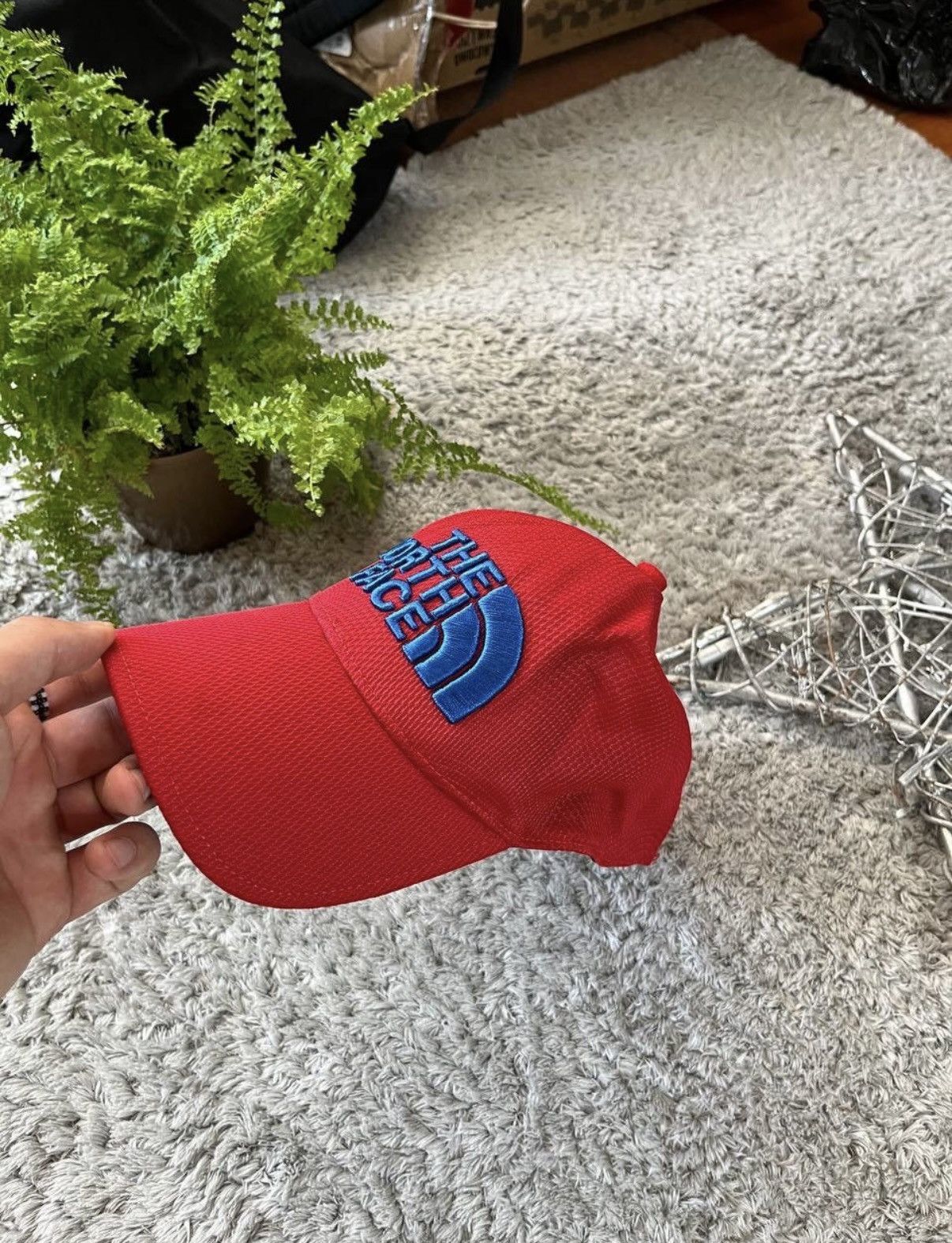 The North Face 00s Vintage The North Face Big Logo Unisex Hat Cap Rare Size ONE SIZE - 3 Thumbnail