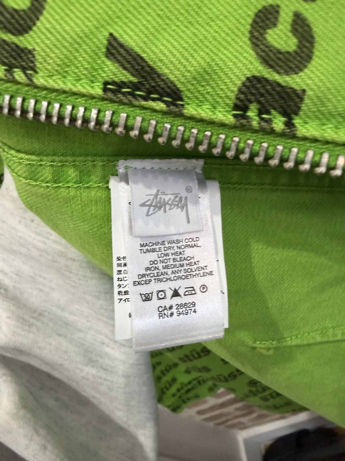 Cactus Plant Flea Market × Stussy Stussy x CPFM Denim work jacket Size US M / EU 48-50 / 2 - 4 Thumbnail