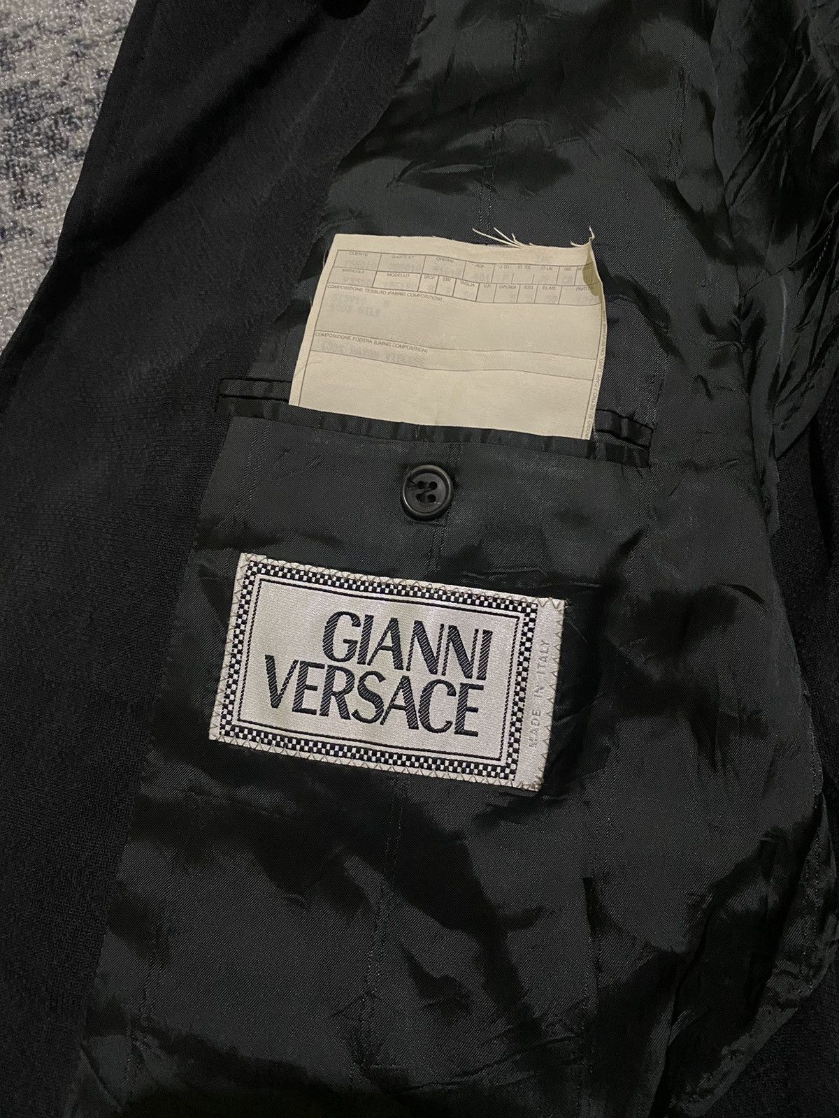 Designer × Versace Vintage Gianni Versace blazer Size 38L - 4 Thumbnail