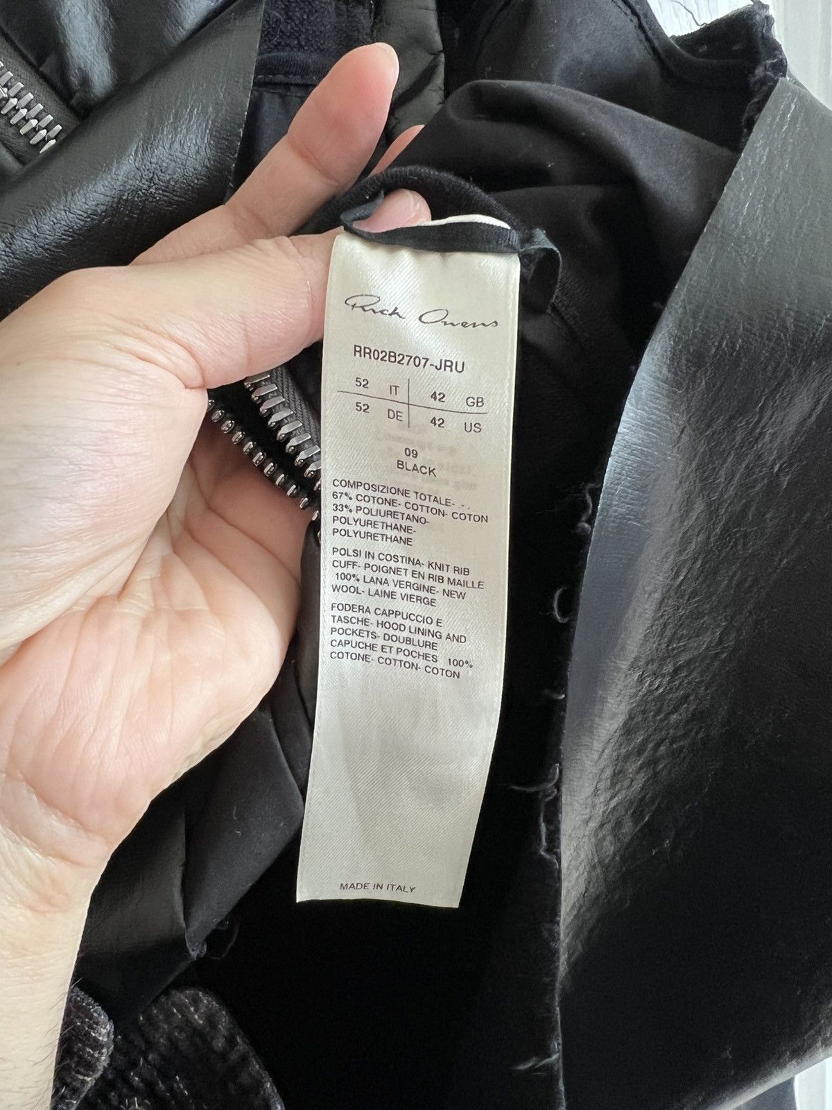 Rick Owens Rick Owens Gimp Jacket Size US XL / EU 56 / 4 - 15 Thumbnail