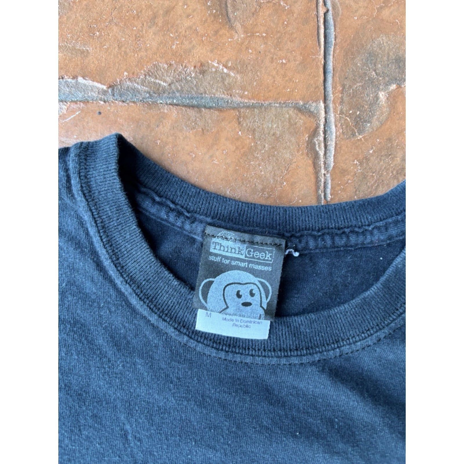 Vintage VINTAGE ThinkGeek T-Shirt Medium Funny Shirt Mens Black OT Turning It Off Y2K Have You Tried Think Geek Size US M / EU 48-50 / 2 - 2 Thumbnail