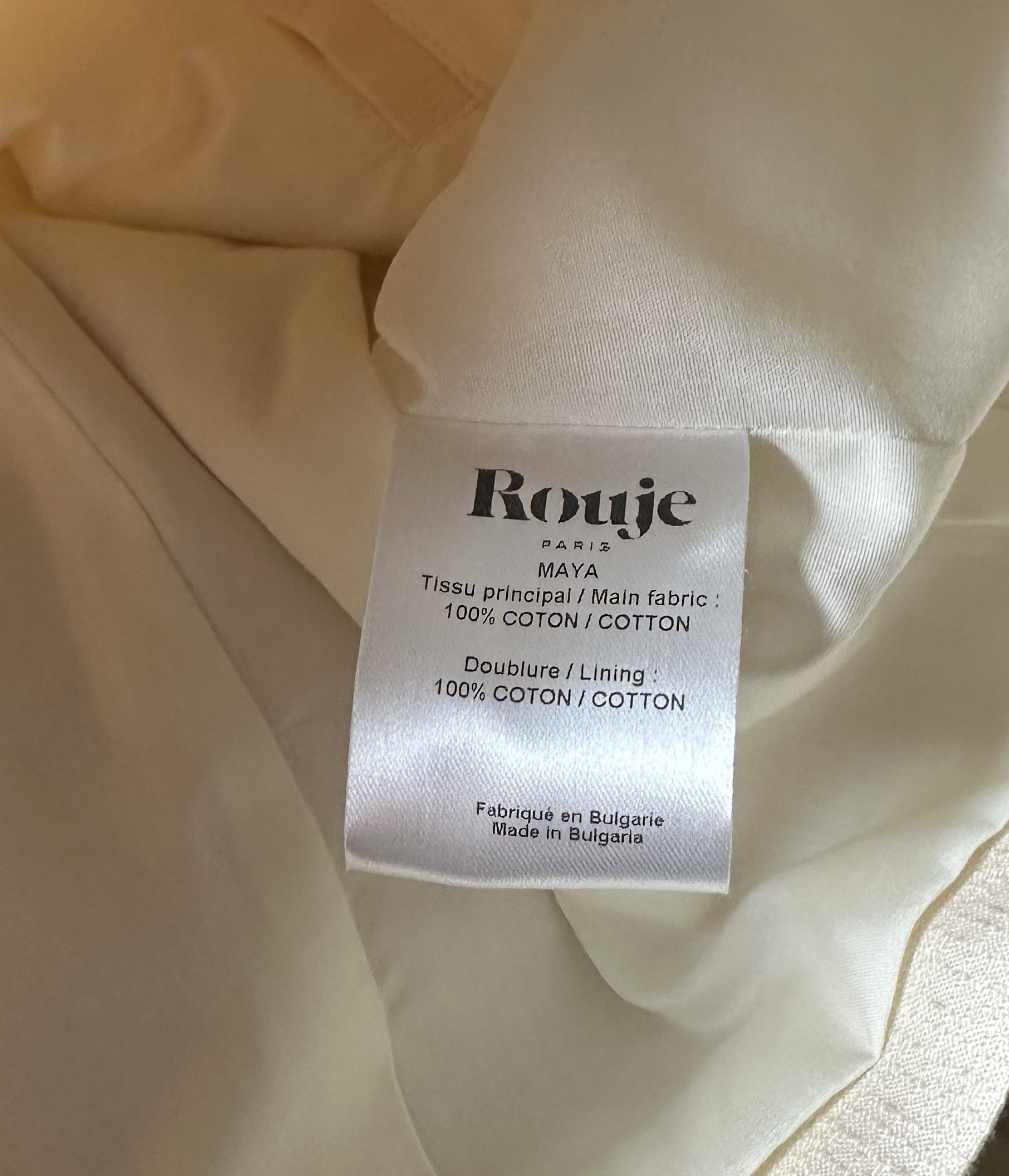 Rouje Maya Jacket Ecru Size XS / US 0-2 / IT 36-38 - 5 Thumbnail
