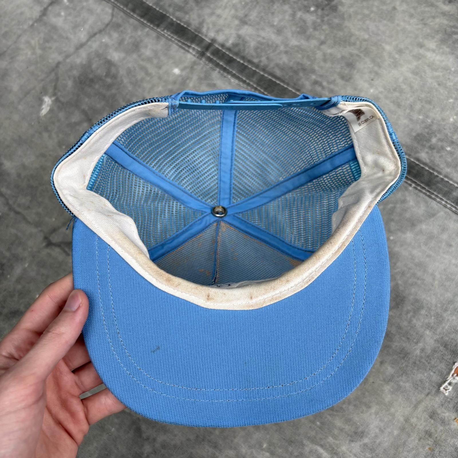 Vintage Vintage 80s Fel-Pro Performance Product 2 Stripe Trucker Hat Size ONE SIZE - 4 Thumbnail