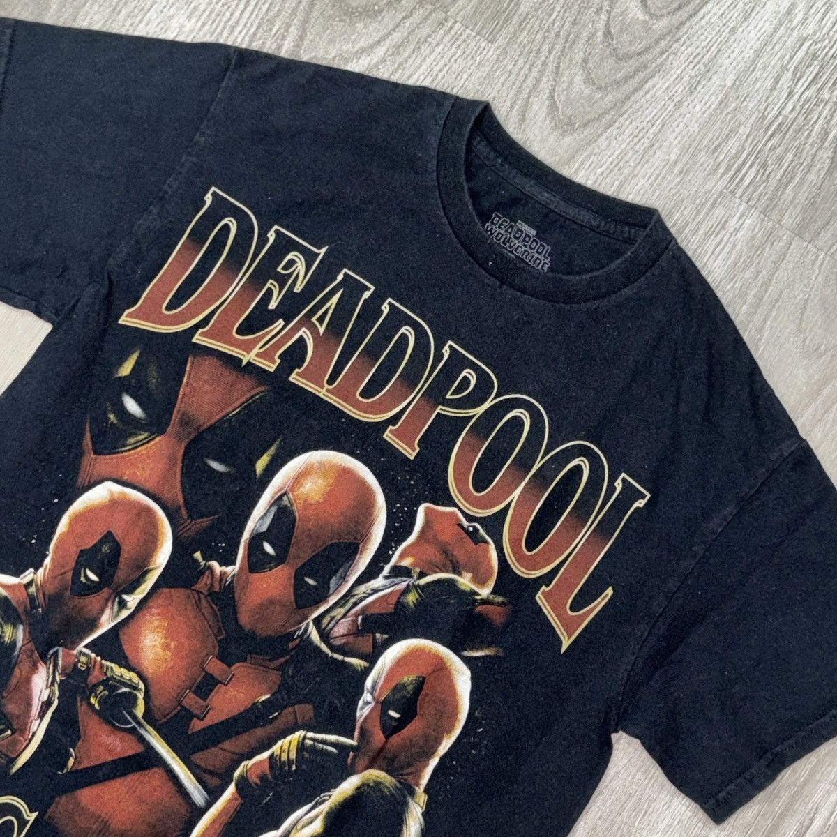 Other Deadpool Merc With A Mouth T Shirt Mens Medium Black Marvel Size US M / EU 48-50 / 2 - 3 Thumbnail