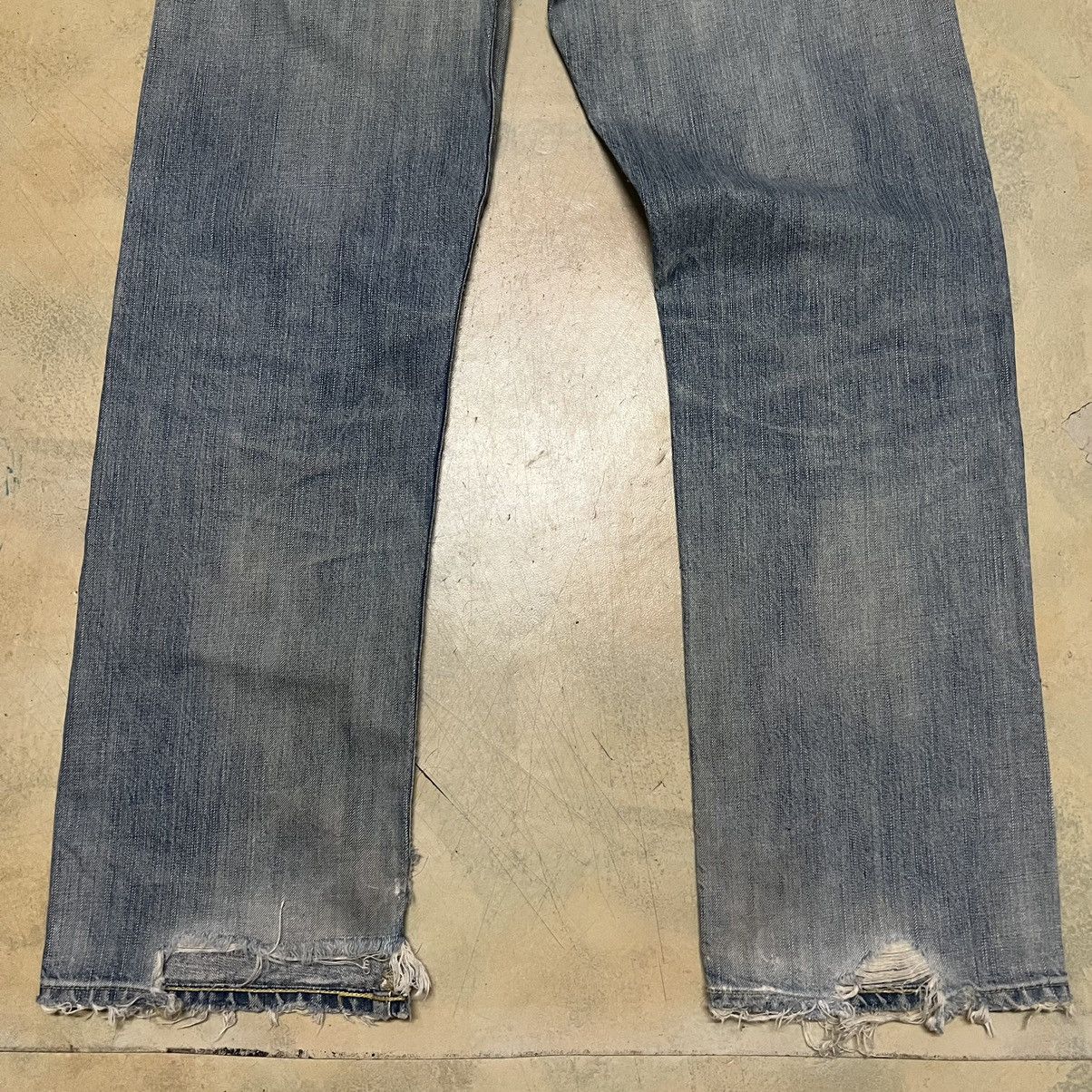 Edwin Edwin Distressed Design Denim Jeans Size US 29 - 18 Thumbnail