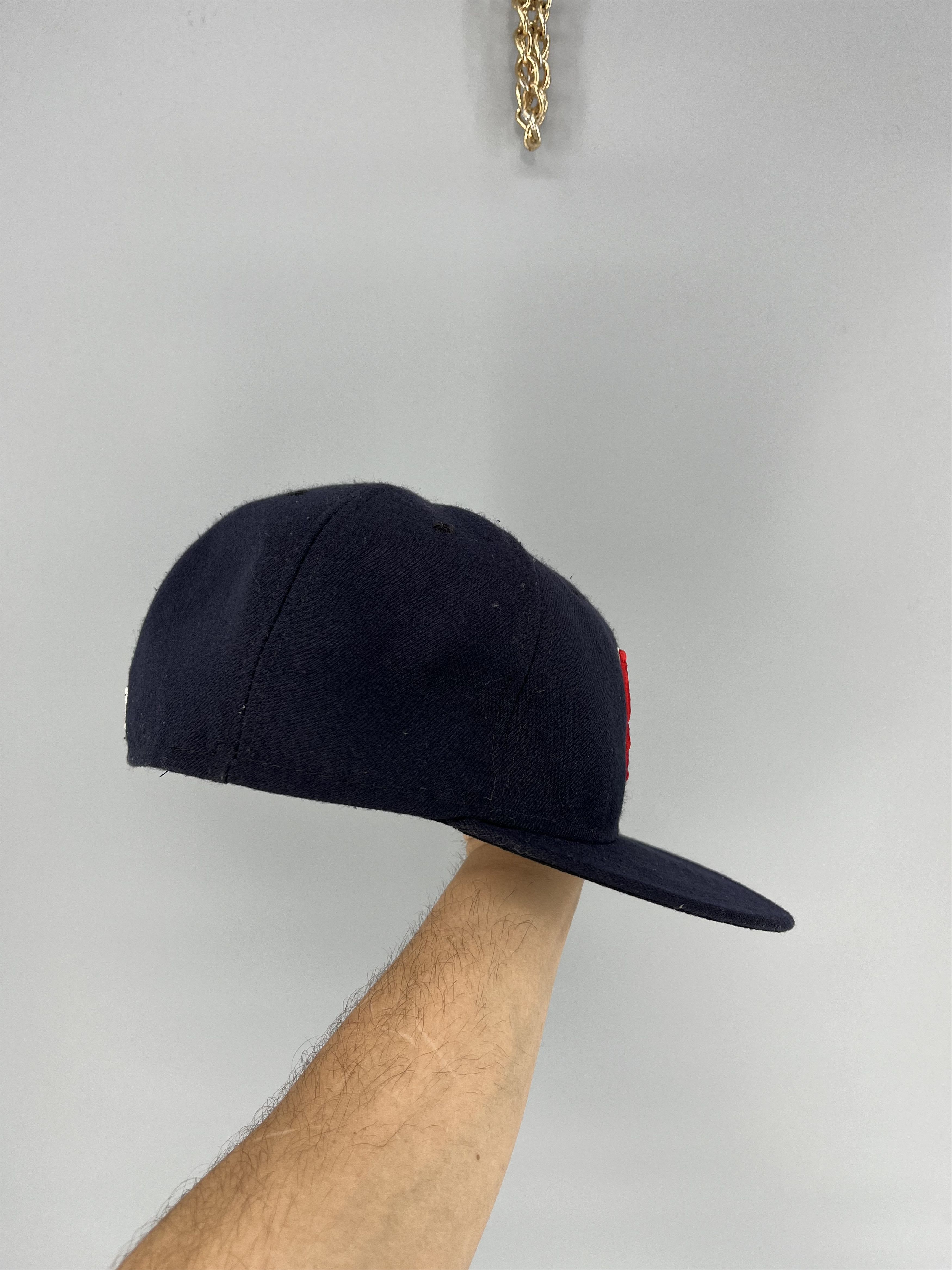 New Era Vintag St. Louis Cardinals Fitted Baseball Hat New Era 7 3/8 Size ONE SIZE - 3 Thumbnail