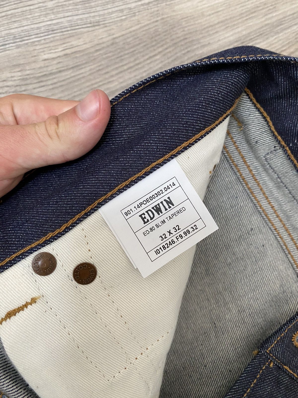 Edwin Edwin Blue Denim Jeans Pants Men's Size 32 Size US 32 / EU 48 - 7 Thumbnail