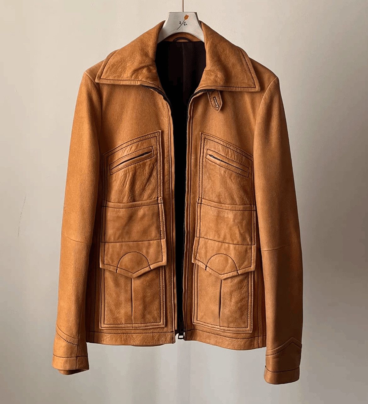 Number (N)ine NUMBER (N)INE 08aw rare leather jacket | Grailed