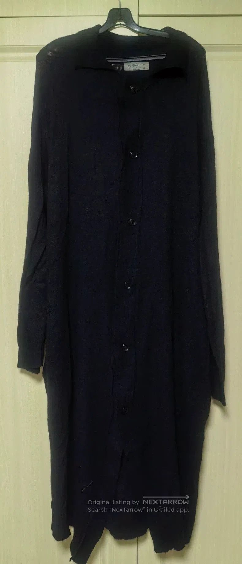 Yohji Yamamoto Yohji Yamamoto Long Cardigan Coat. Size US M / EU 48-50 / 2 - 1 Thumbnail