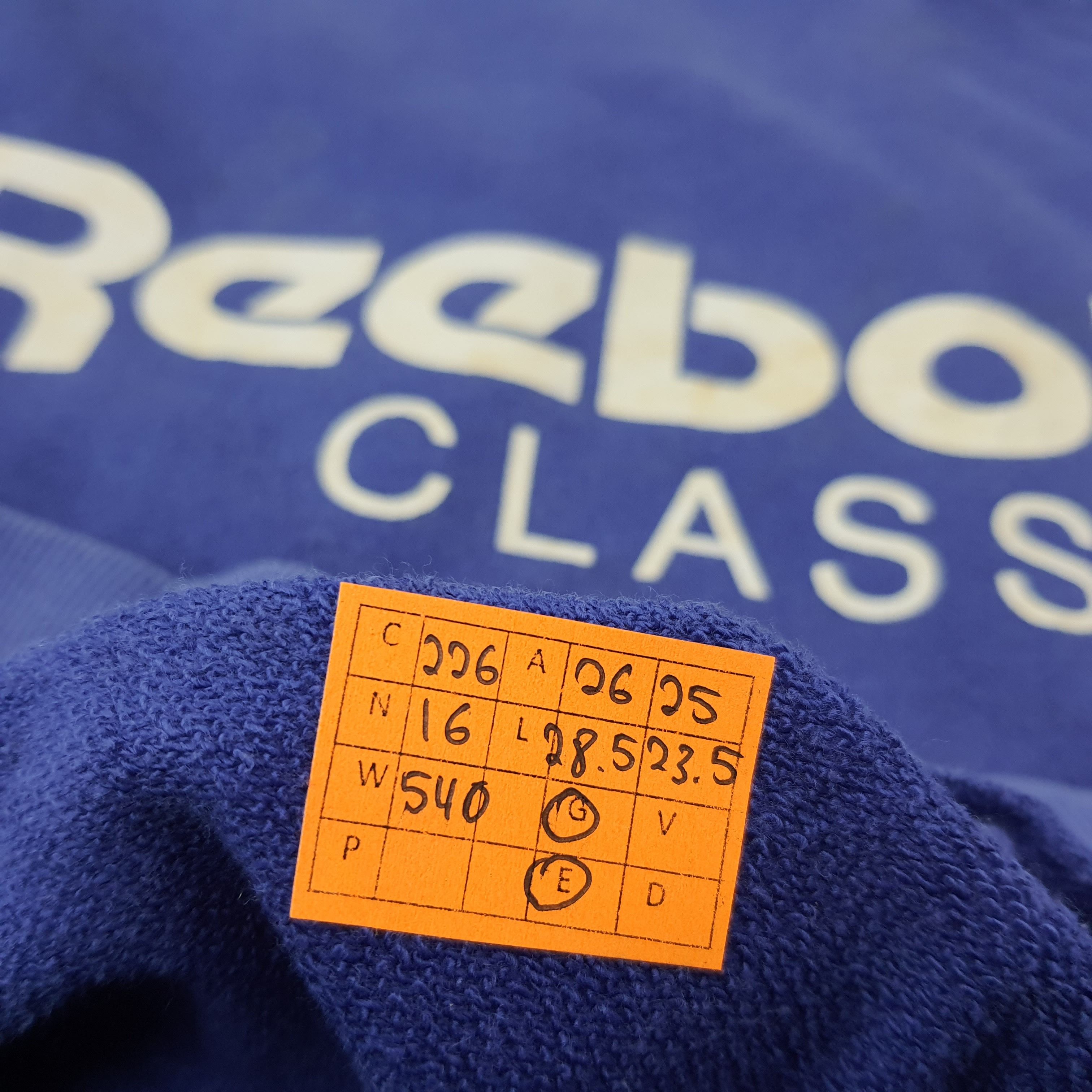 Reebok Vintage Reebok Classic Sweatshirt C226N16 Size US XL / EU 56 / 4 - 8 Thumbnail