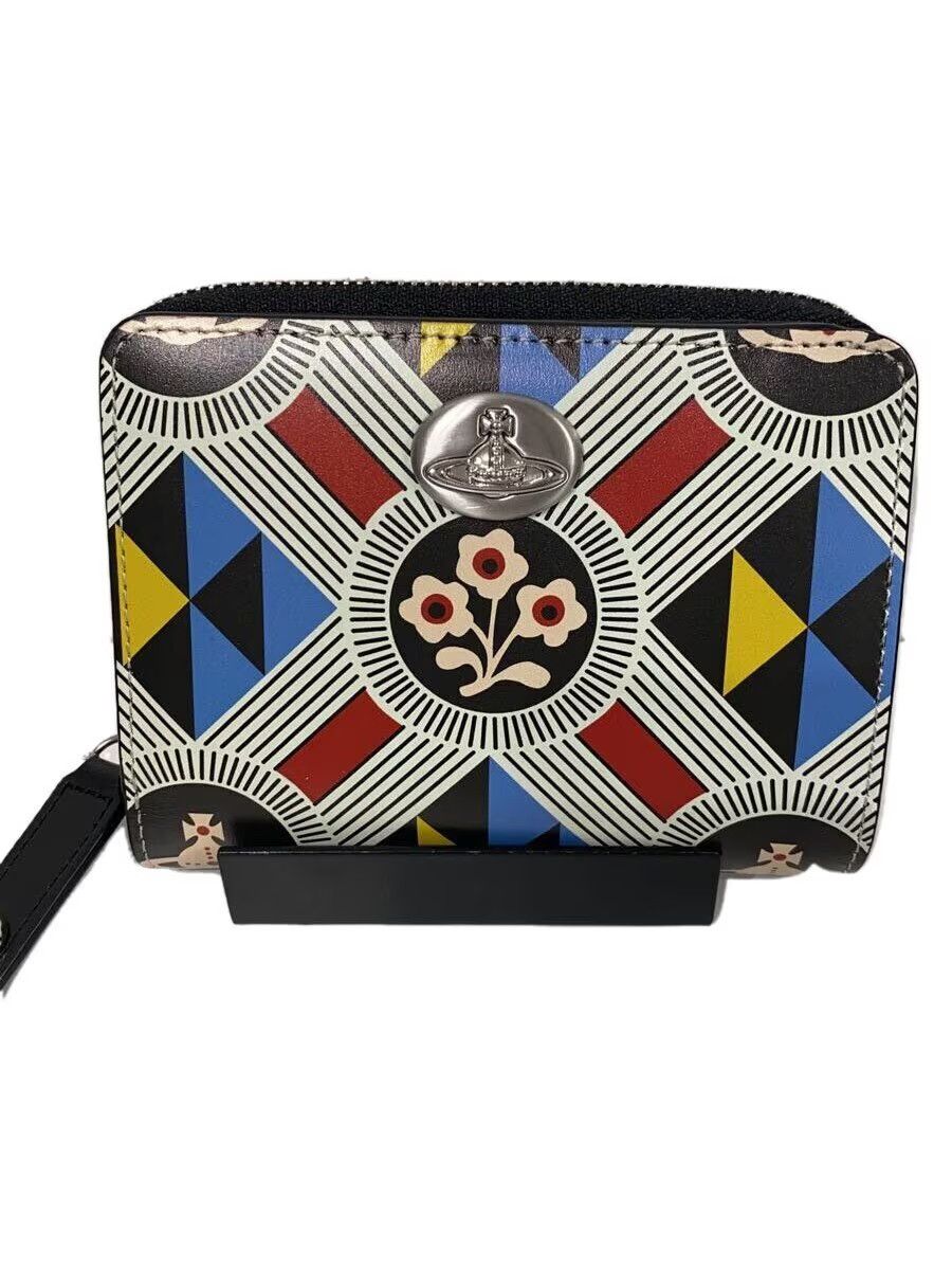 Vivienne Westwood Geometric Flower Orb Badge Wallet Size ONE SIZE - 1 Thumbnail