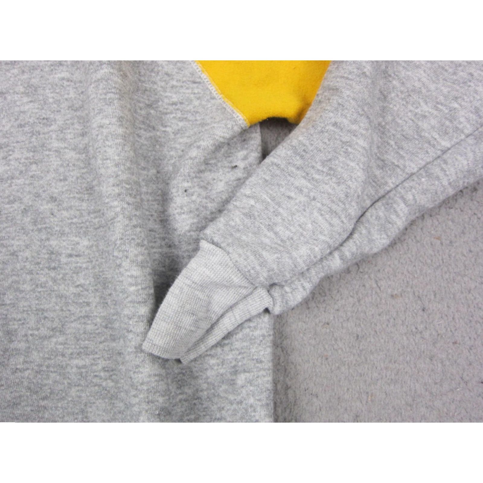 Wrangler Wrangler Sweatshirt XL Men Gray Fleece 60s Vintage Style Pullover Crew Neck, Solid, Regular Fit, Outdoor Sports, Gym & Training, Long Sleeve Size US XL / EU 56 / 4 - 5 Thumbnail