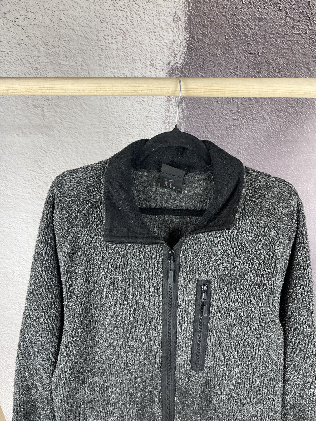 Jack Wolfskin Jack Wolfskin Ash Grey full zip teddy fleece pullover jacket Size US XL / EU 56 / 4 - 3 Thumbnail