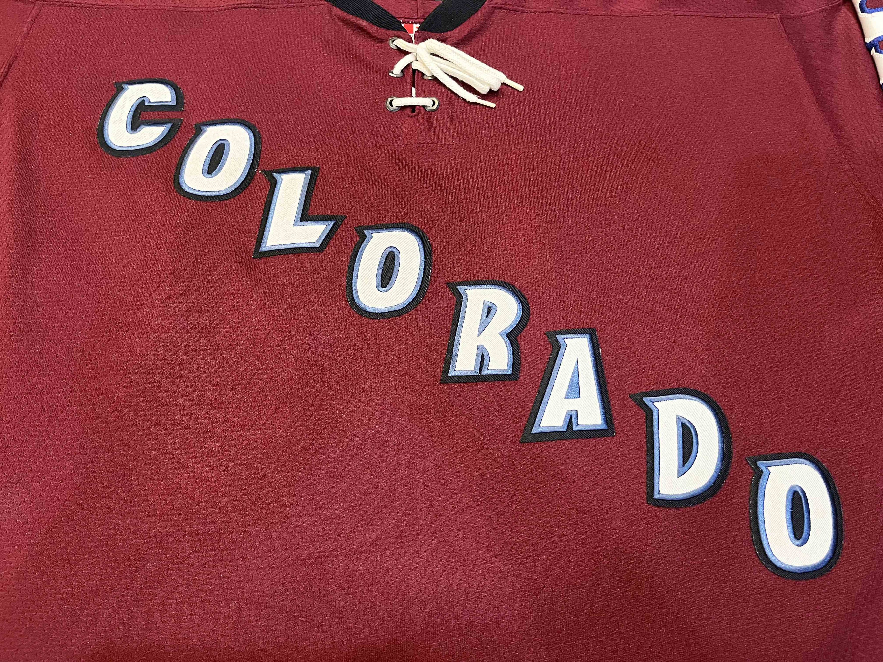 Koho × NHL Koho Colorado Avalanche KARIYA #9 NHL Hockey Jersey Size US XL / EU 56 / 4 - 3 Thumbnail