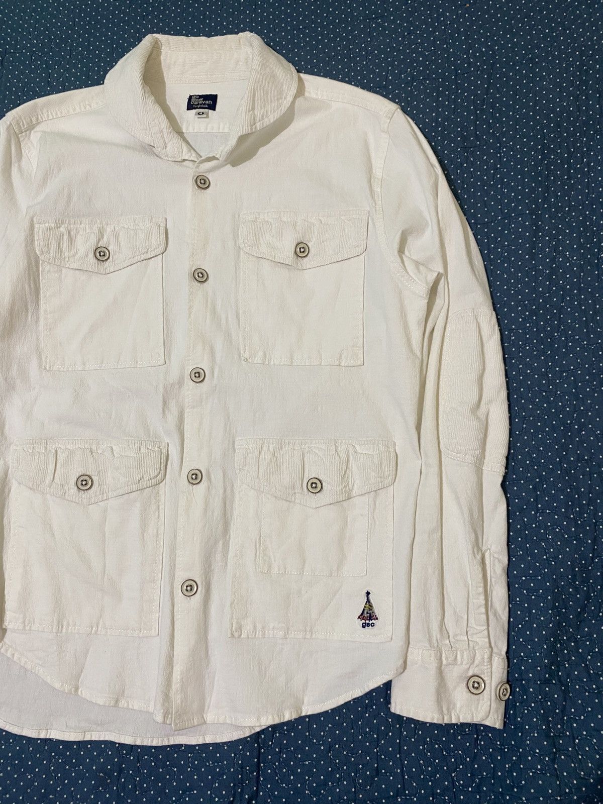 go slow caravan Go Slow Caravan - Button L/S Corduroy Size US XL / EU 56 / 4 - 5 Thumbnail
