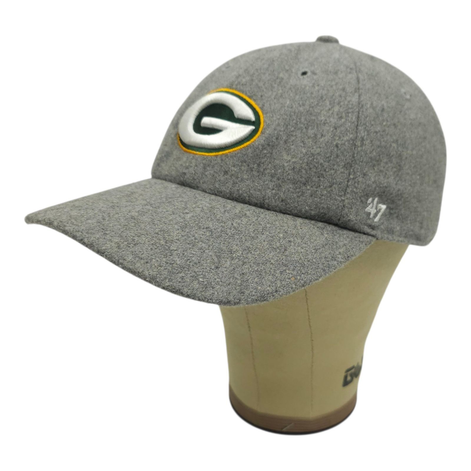 47 Brand 47 Brand Green Bay Packers Hat Adjustable Cap G Logo Gray Size ONE SIZE - 2 Thumbnail